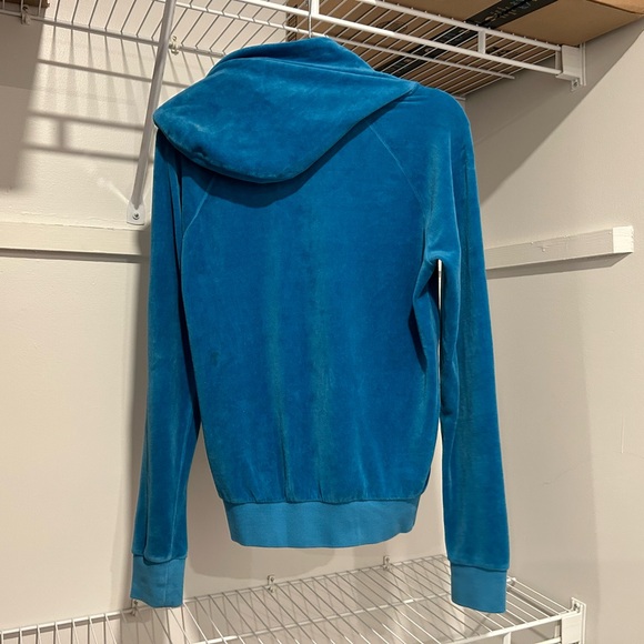 Juicy Couture Women’s Plush Velour Tracksuit Pant and Oversized Hoodie - Used - Picture 2 of 7